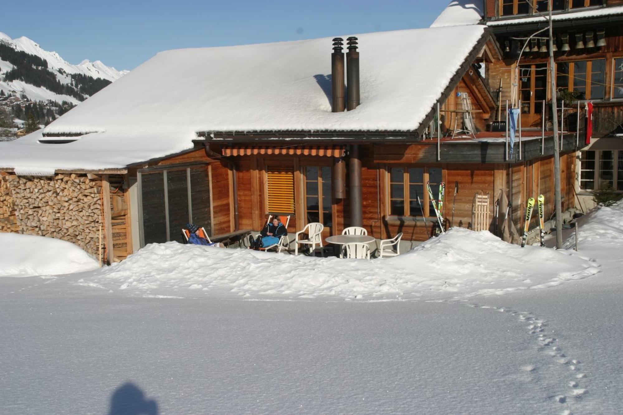 Bergdohle Apartment Adelboden Exterior foto